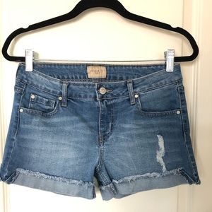 NWOT Distressed Denim Jean Shorts
